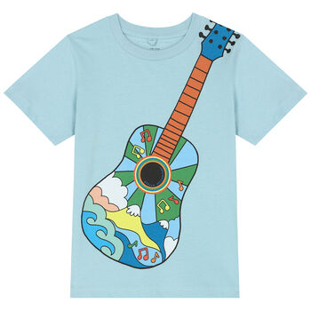 Boys Blue Guitar T-Shirt