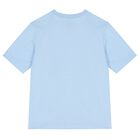 Blue Logo Shorts Set, 1, hi-res