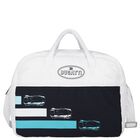 Baby Boys White & Navy Blue Logo Baby Changing Bag, 1, hi-res