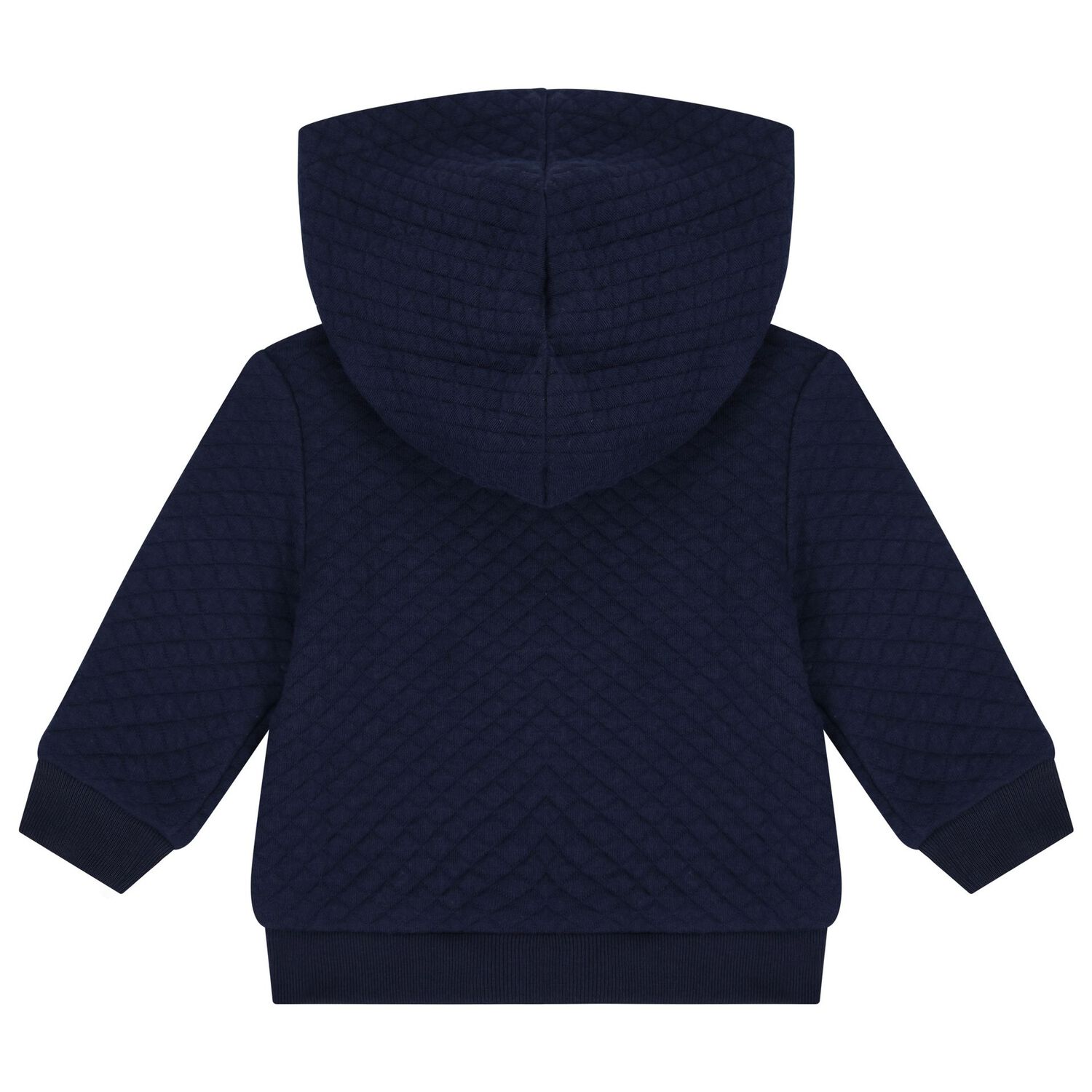 بدلة رياضية أولاد صغار بشعار تيدي باللون الكحلي, 1, hi-res