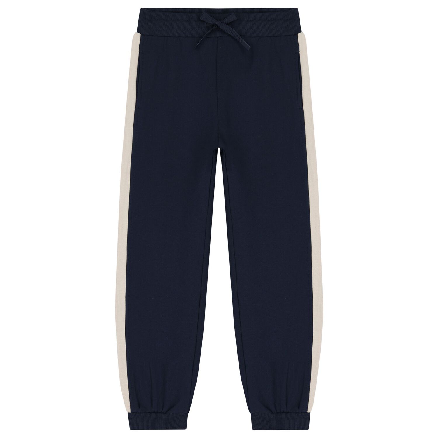 Boys Navy Blue & Grey Tracksuit Set ( 3 Piece ), 3, hi-res