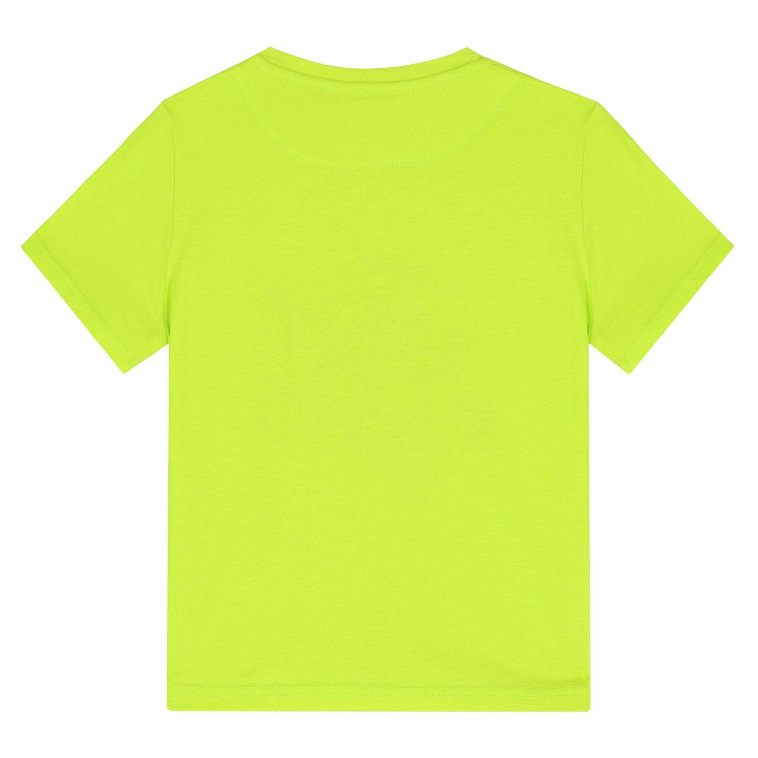 Boys Neon Green Turtle T-Shirt, 1, hi-res