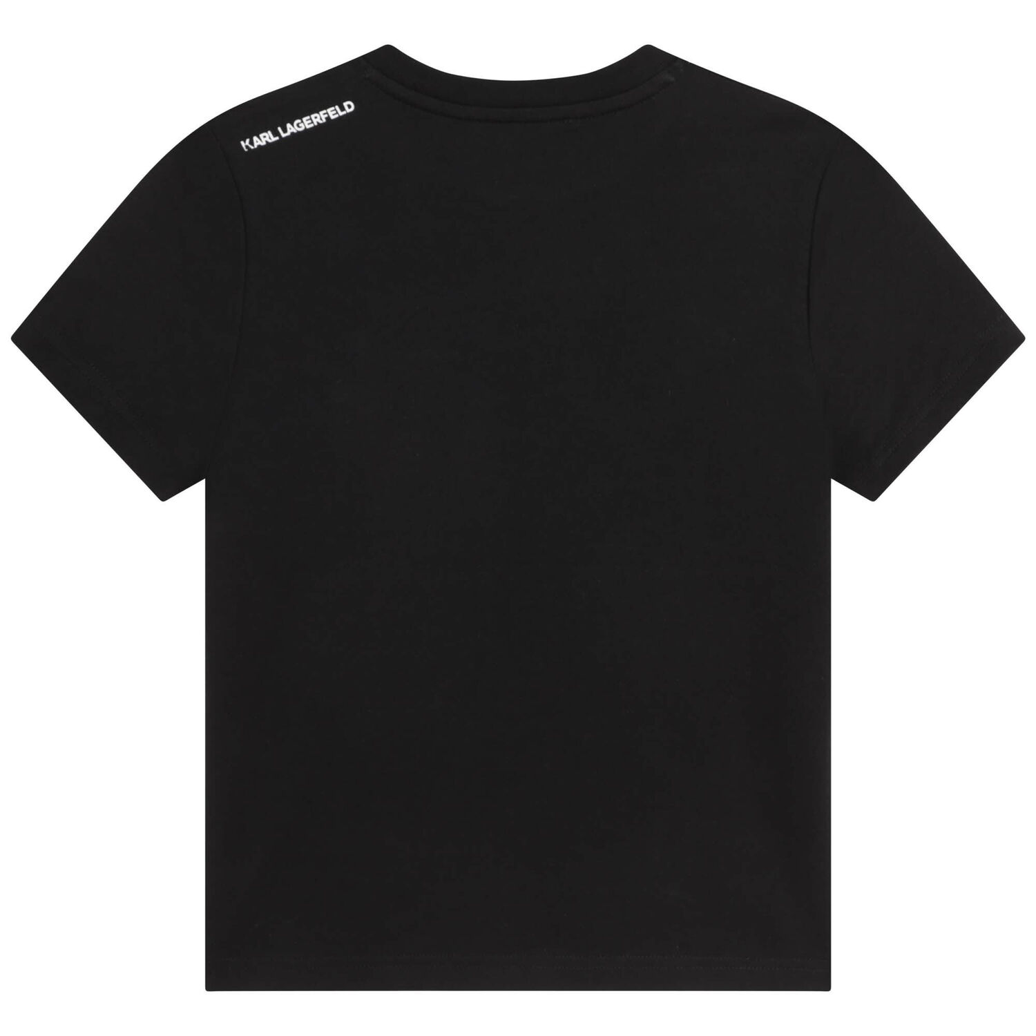 Boys Black Logo T-Shirt, 1, hi-res