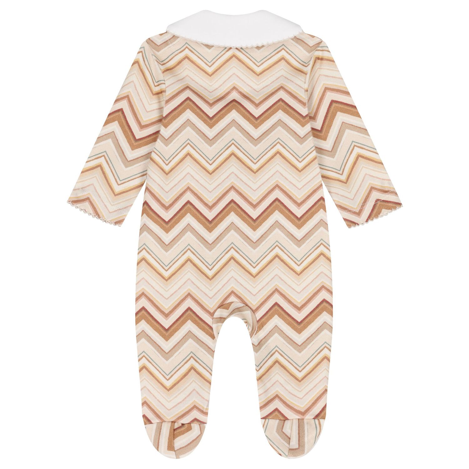 Mult-Coloured Zig Zag Babygrow, 4, hi-res image number null
