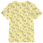 طقم شورتات للأولاد باللونين الأصفر و الكحلي بالشعار, 1, hi-res