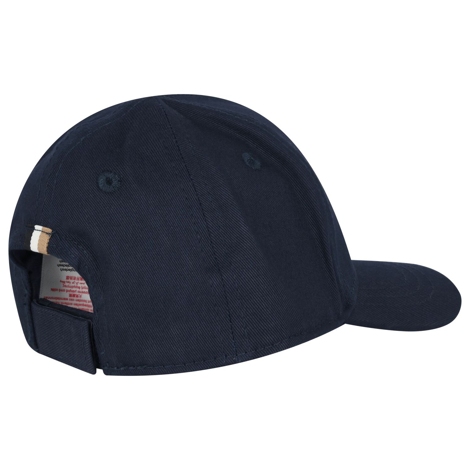 Boys Navy Blue Logo Cap, 2, hi-res image number null