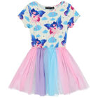 Girls Ivory Fairy Tulle Dress, 1, hi-res