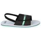 صندل بالشعار باللون الأسود للأولاد, 1, hi-res