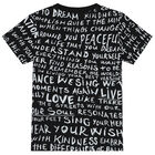 تيشيرت بالشعار باللون الاسود والابيض, 2, hi-res