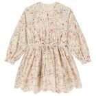 Girls Pink Everlee Sleeve Dress, 1, hi-res