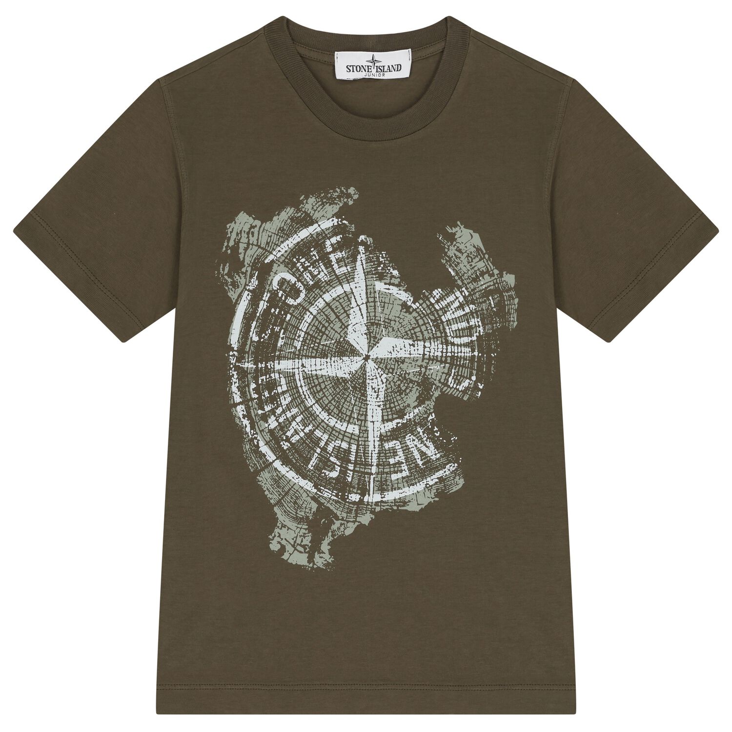 Boys Green Logo T-Shirt, 2, hi-res image number null