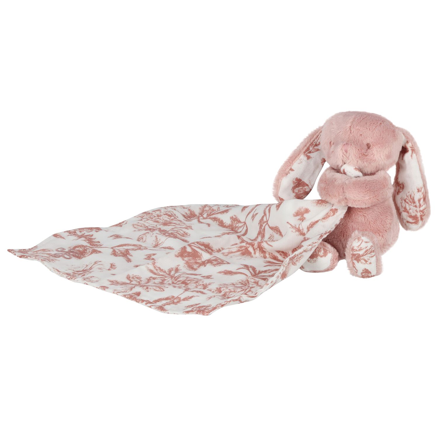 Baby Girls Pink Rabbit Comforter, 2, hi-res