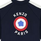 توب بسحاب بالشعار باللون الكحلي, 1, hi-res