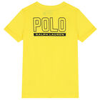 Boys Yellow Logo T-Shirt, 2, hi-res