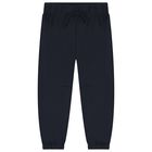 طقم بدله رياضيه للاولاد باللون الازرق والابيض ( 3 قطع ), 1, hi-res