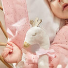 دمية طائر العاج باللون الزهري والعاجي للبنات, 1, hi-res