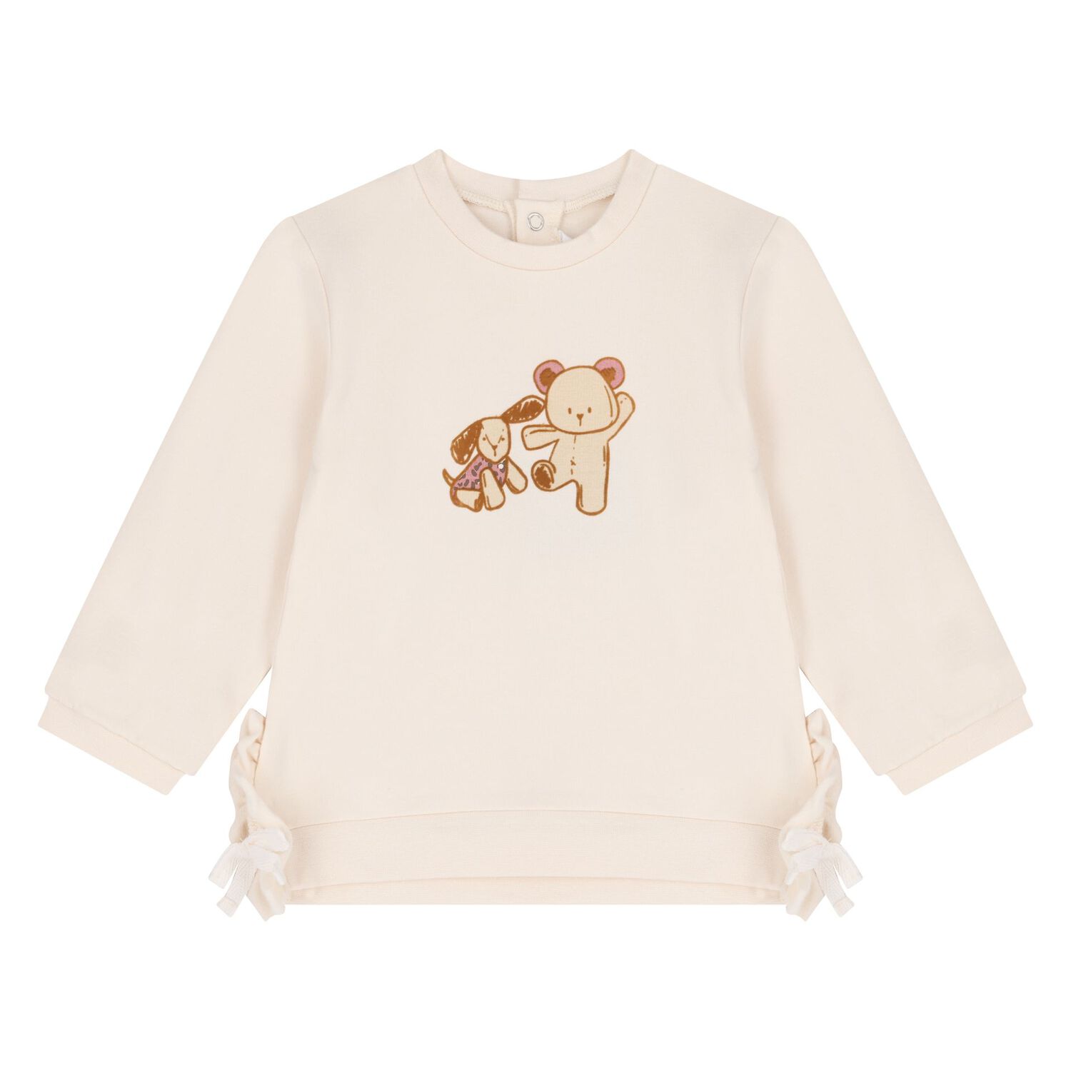 طقم ليجنز وردي وعاجي للبنات (عبوة من قطعتين), 1, hi-res