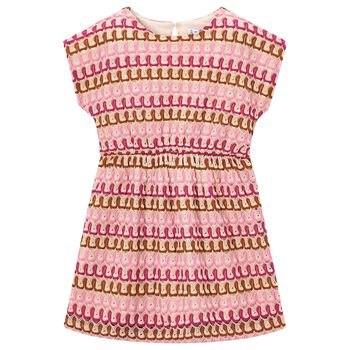 Girls Multi-Coloured Knitted Dress