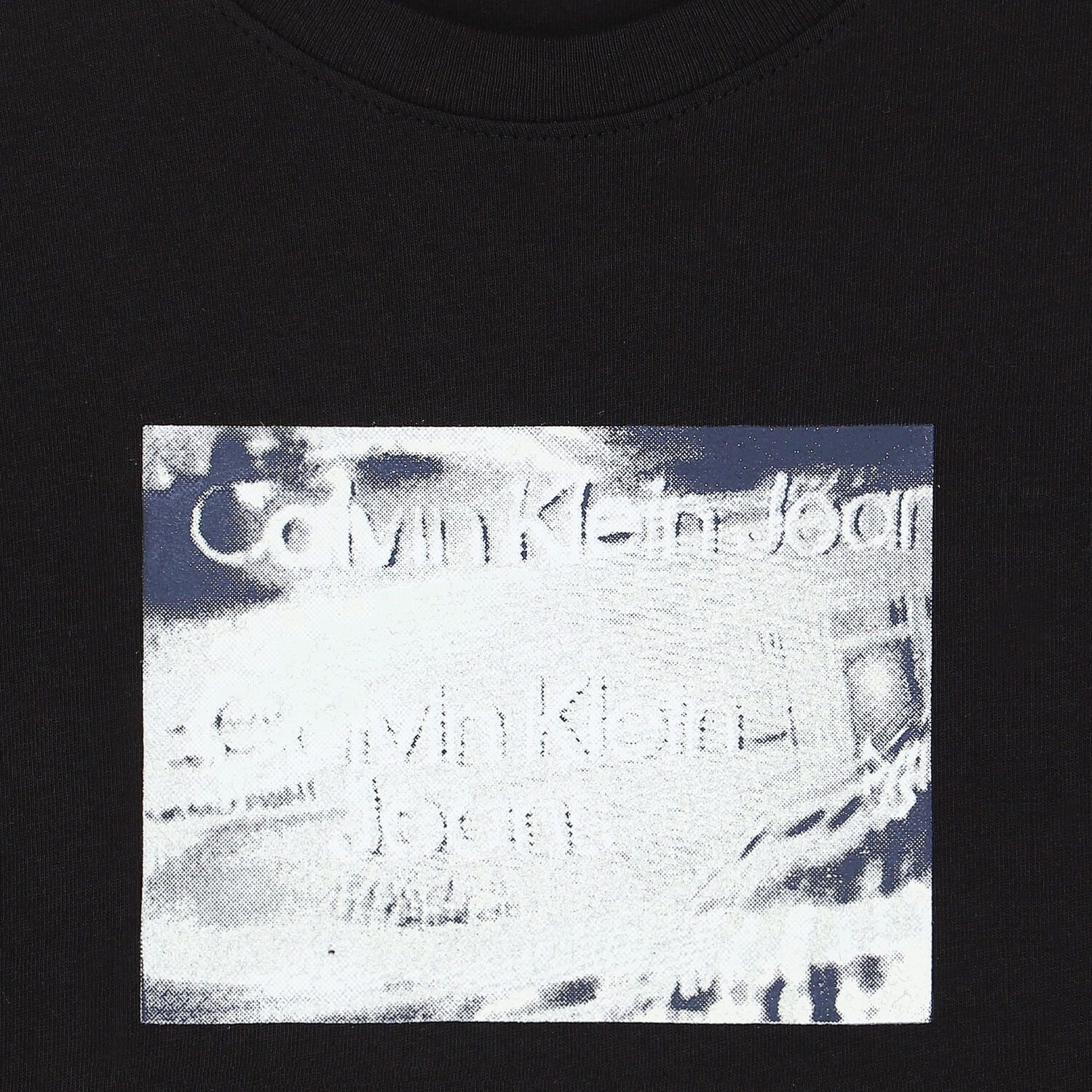 تيشيرت بالشعار باللون الاسود للاولاد, 1, hi-res