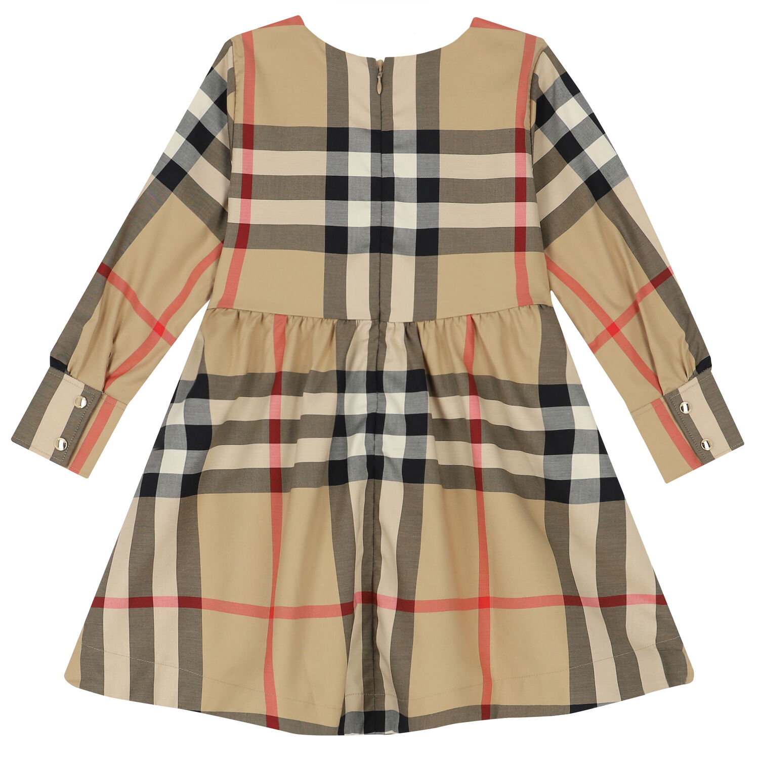 فستان باللون البيج , 1, hi-res