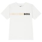 بيجامة للأولاد بالشعار باللونين الأبيض والأسود, 2, hi-res