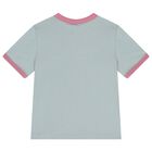  Girls Green Bird Logo T-Shirt, 1, hi-res