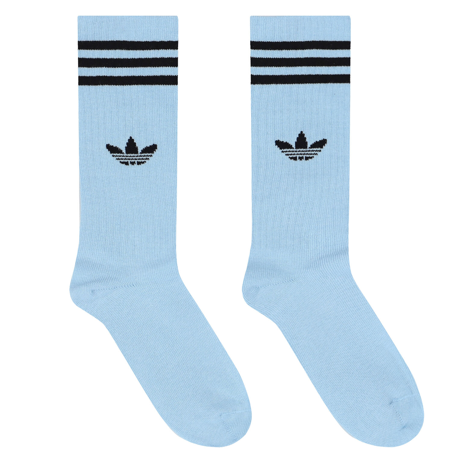 Black, White & Blue Logo Crew Socks ( 3-Pack ), 1, hi-res