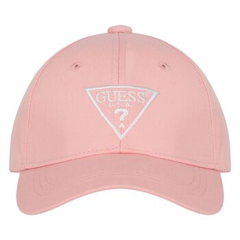 Girls Pink Logo Cap