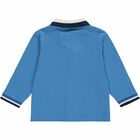 Boys Blue Polo Shirt, 1, hi-res