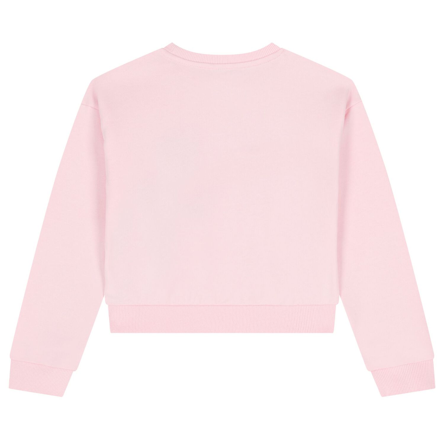 Girls Pink Embellished Logo Sweatshirt, 1, hi-res