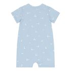 Baby Boys Blue Swan Romper Set, 2, hi-res