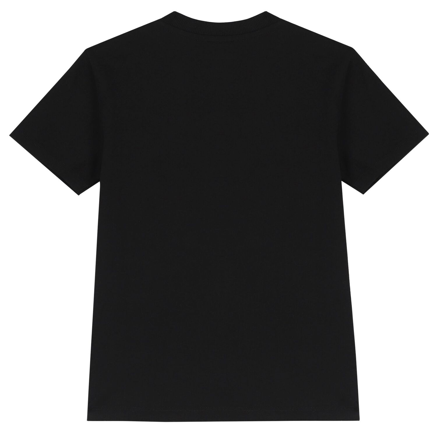 Boys Black Logo T-Shirt, 2, hi-res