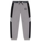Boys Grey Logo Joggers, 1, hi-res