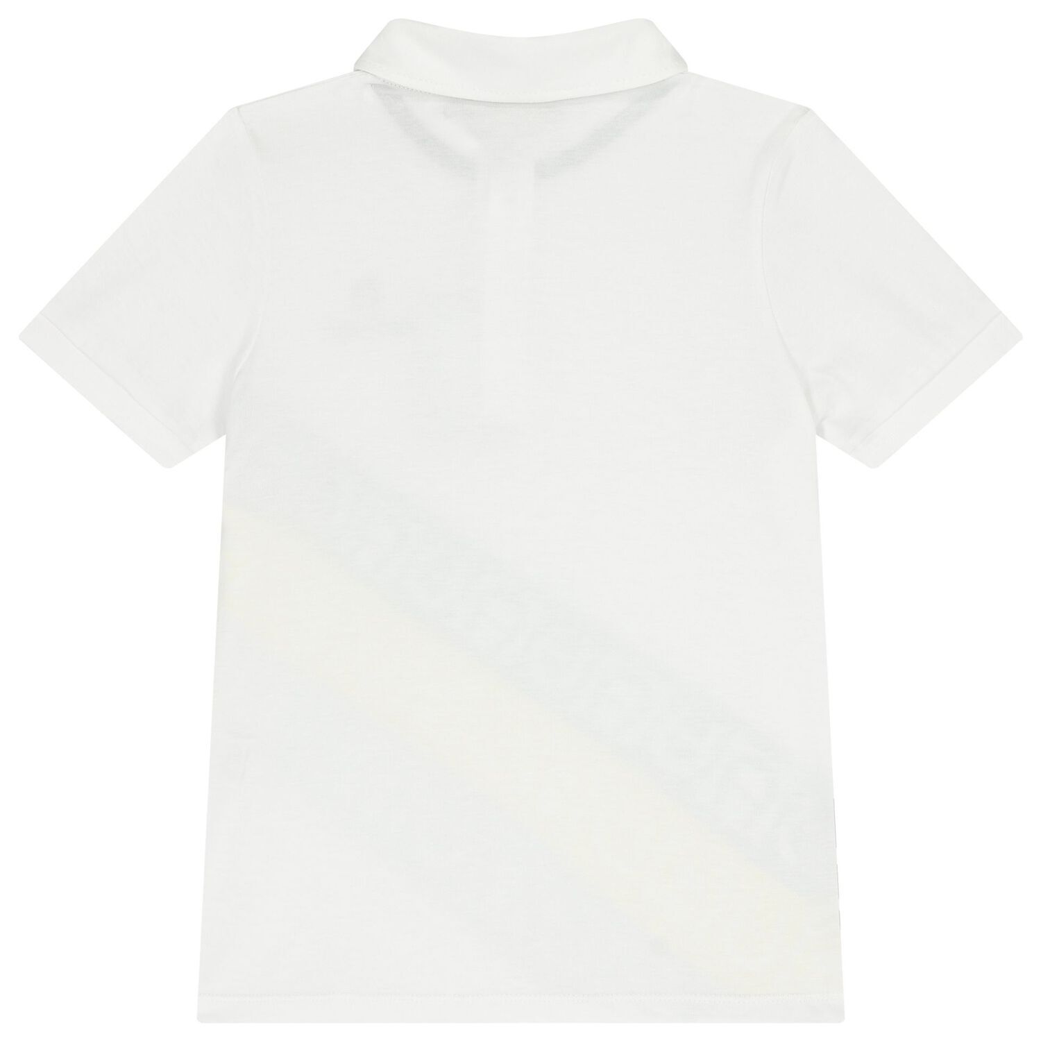Boys White Logo Polo Shirt, 1, hi-res image number null