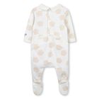 Ivory & Beige Boke Flower Babygrow Gift Set, 1, hi-res