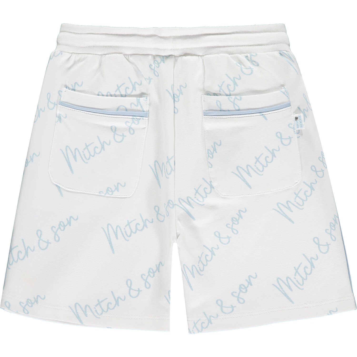 Boys White Logo Shorts, 1, hi-res image number null