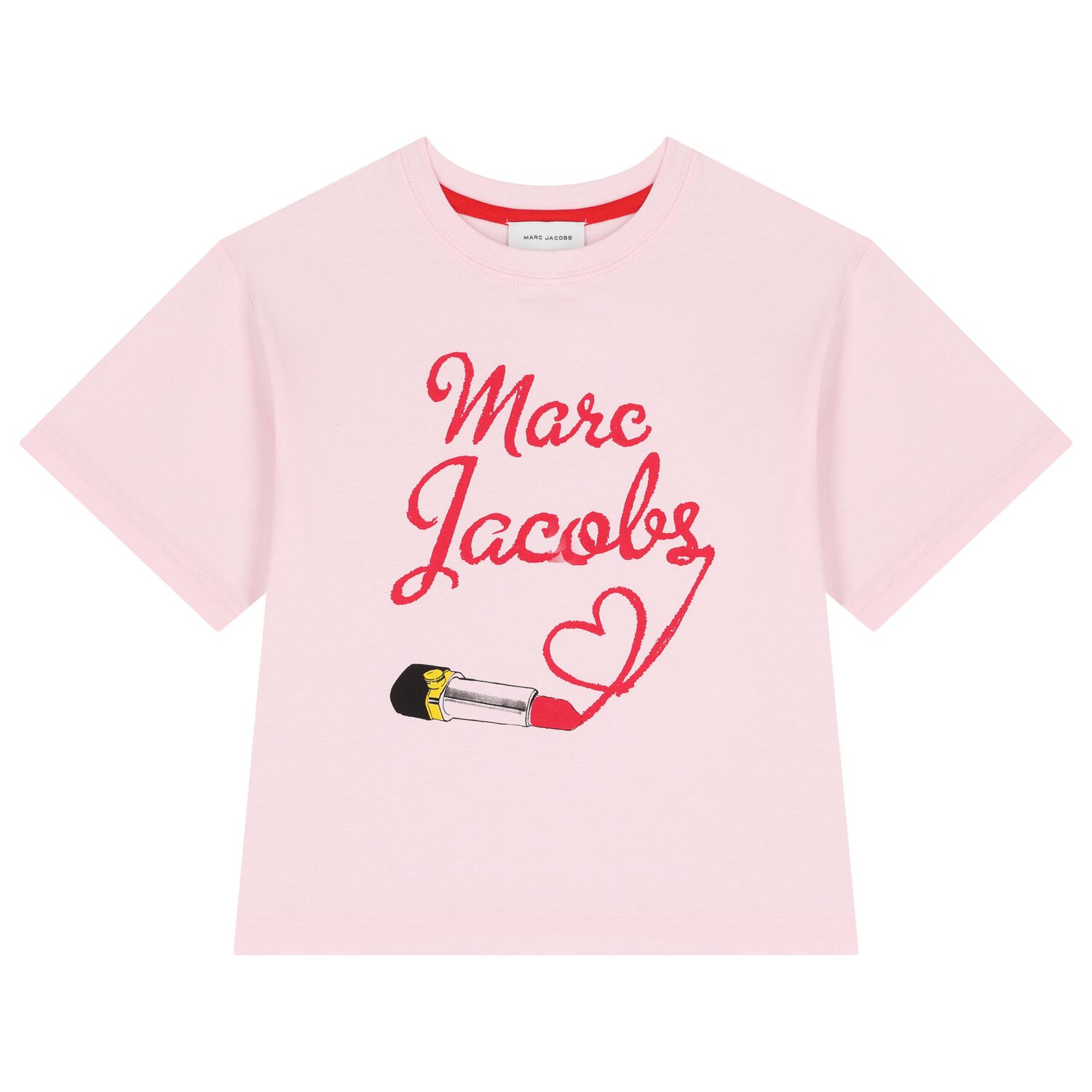 Girls Pink Logo T-Shirt, 2, hi-res