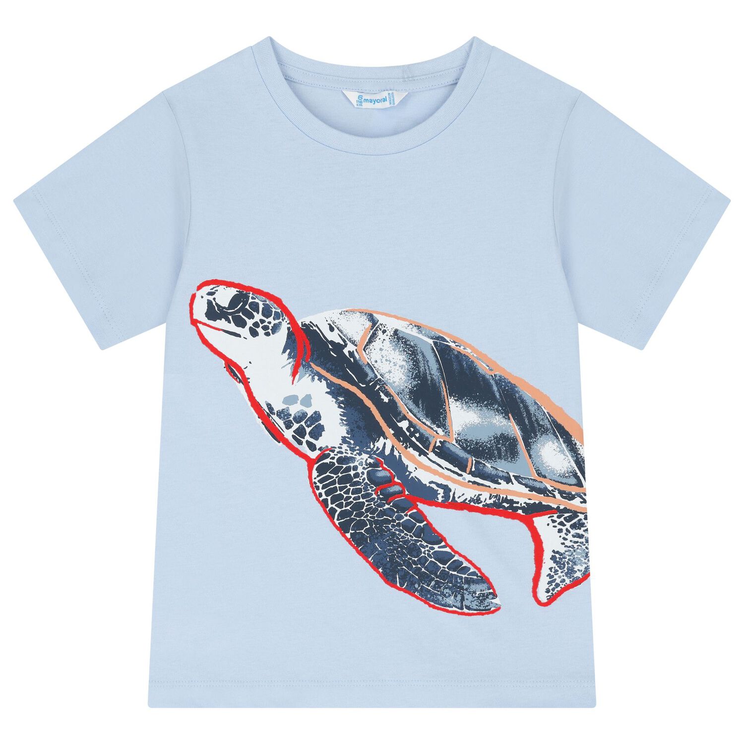 Boys Blue Turtle Shorts Set, 3, hi-res image number null