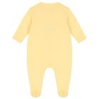Ivory & Yellow Bunny Babygrows ( 2-Pack ), 3, hi-res