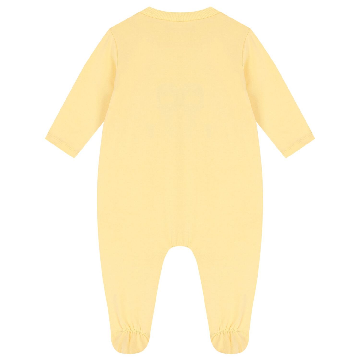 Ivory & Yellow Bunny Babygrows ( 2-Pack ), 3, hi-res