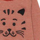 طقم بنطلون باللون البرتقالى والرمادى للاولاد, 1, hi-res