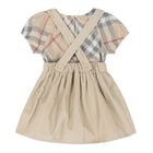 Baby Girls Beige Skirt Gift Set, 1, hi-res