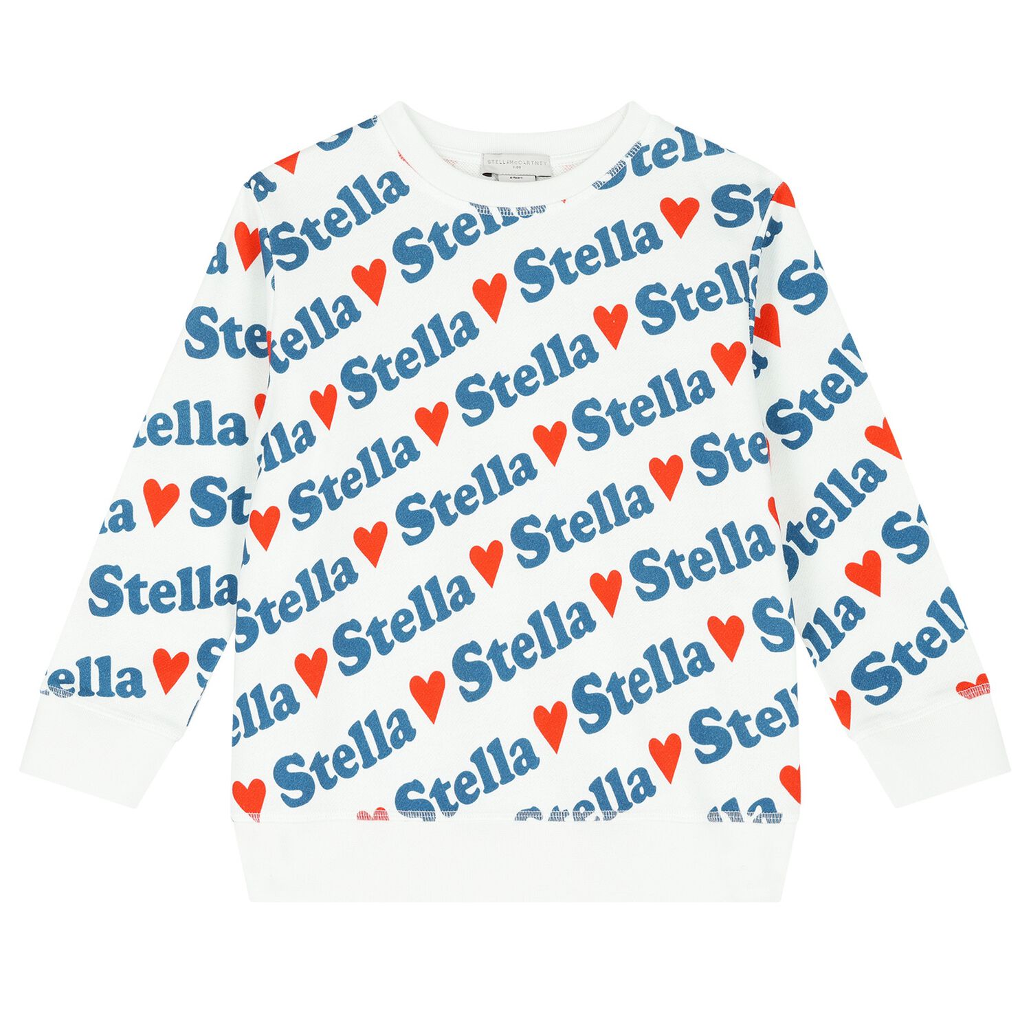 Girls Ivory Logo Sweatshirt, 1, hi-res image number null