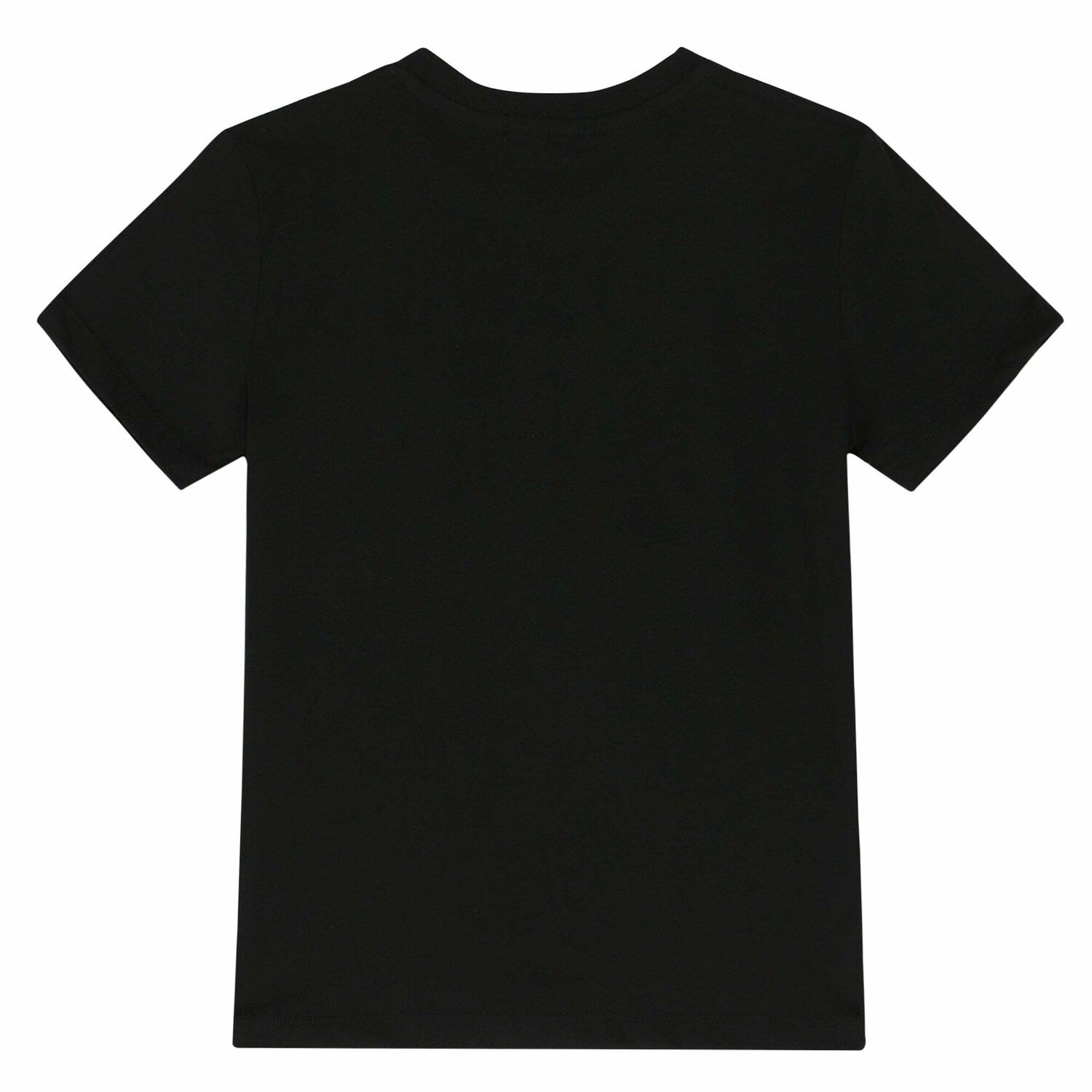Girls Black Embellished T-Shirt, 1, hi-res