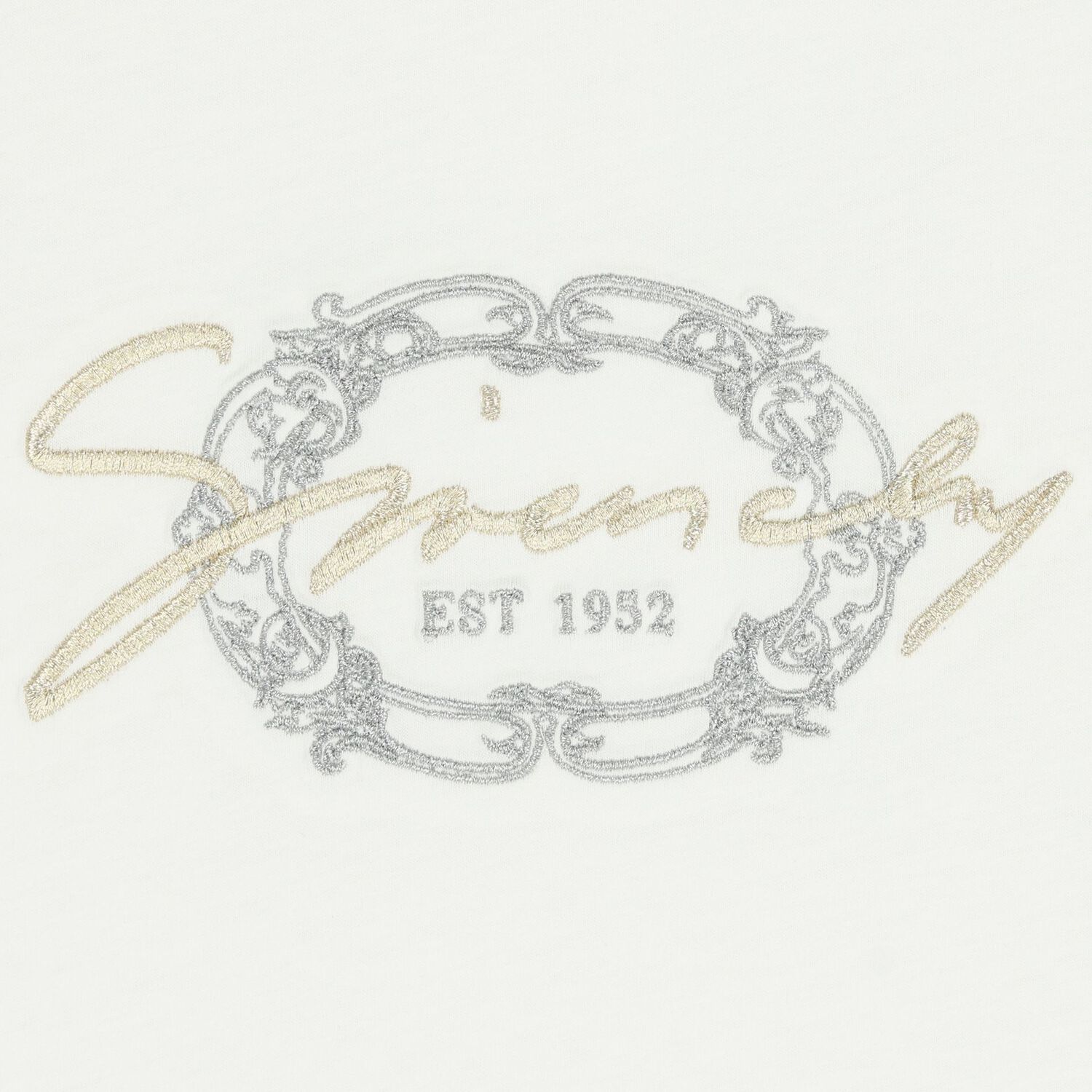 Girls White Logo T-Shirt, 1, hi-res