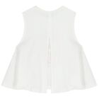 طقم شورت للبنات باللون الابيض والاحمر , 1, hi-res