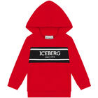 Baby Boys Red & Black Logo Tracksuit, 1, hi-res