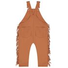 طقم دنغري للأولاد بطبعة حصان باللون البني, 1, hi-res