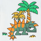 Boys White Chameleon T-Shirt, 1, hi-res