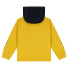 Boys Navy Blue, Grey & Yellow Tracksuit Set (3 Piece), 1, hi-res